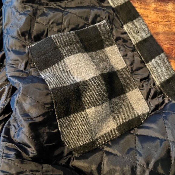 Jachs New York Blk & Grey Wool Shacket XXL - Picture 13 of 16